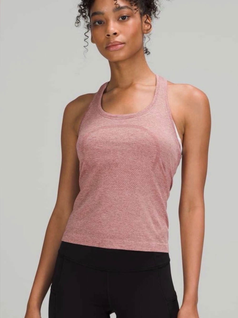Lululemon Swiftly Tech Racerback Tank Top Dusty Pink Size 6
